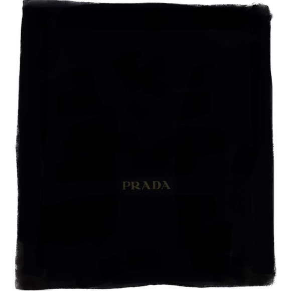 🆕 Prada - felt dust bag 17x13” DARK BLUE - Picture 1 of 2